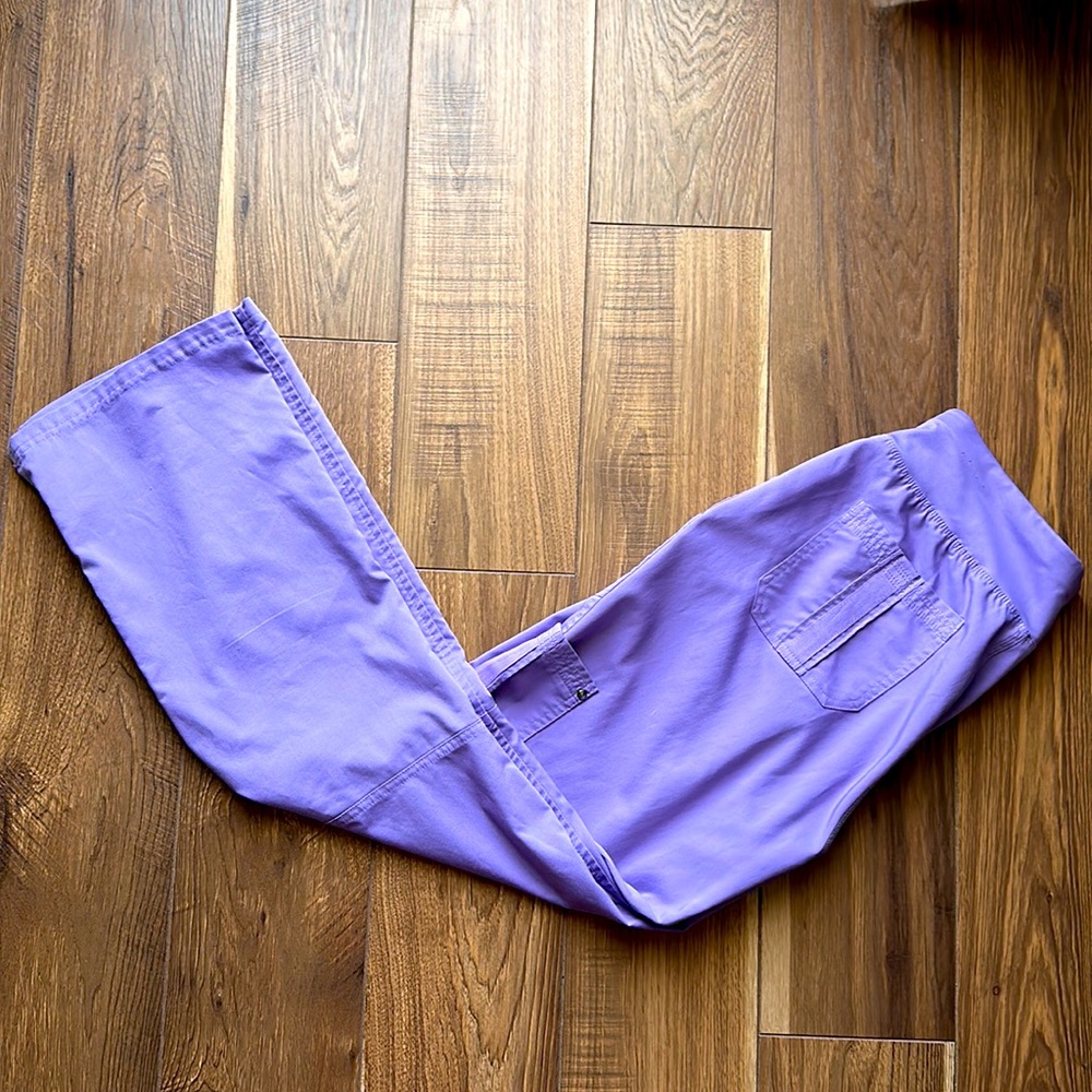 Gently worn Healing Hands Purple Label Yoga scrub pants